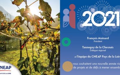Le CNEAP Pays de la Loire vous souhaite une belle année 2021 !