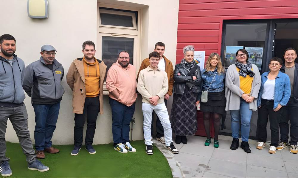 Des étudiants paysagistes conçoivent un patio